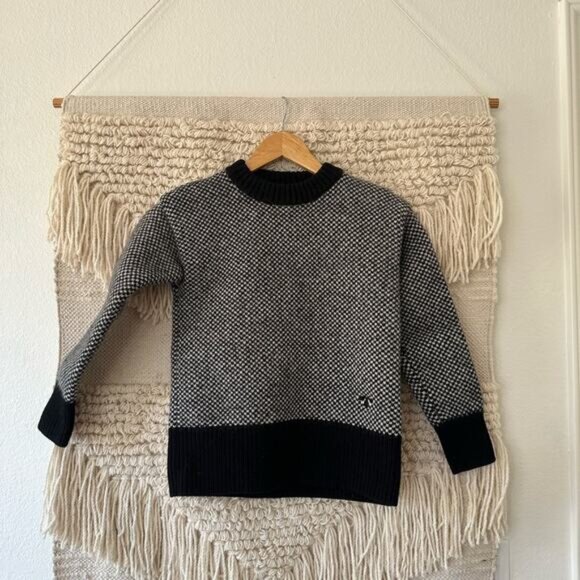 Tory Burch Two Tone Crewneck Sweater - Picture 1 of 6